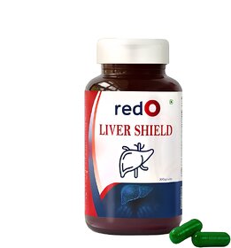 redO Liver Shield Capsules For Men  Women 100 Vegan (Pack of 30)