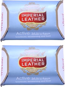 Imperial Leather Soap Active 125g (Pack of 2)