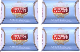 Imperial Leather Soap Active 125g (Pack of 4)