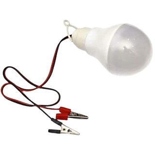                       12 volt dc led bulb with clip and wire                                              