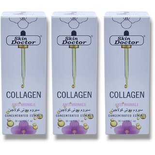                       Skin Doctor Collagen anti-wrinkle Serum 30ml (Pack of 3)                                              