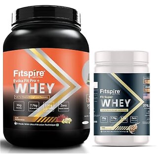 Fitspire Evika Fit Super Pro plus And Fit Super Whey Protein 36g Protein 7.8g BCAA 100 Authentic And No Adulteration Muscle Growth And Recovery DigeZyme (Kesar Pista And Cookie Cream 2 Lbs) Fitspire Evika Fit Super Pro plus And Fit Super Whey Protein 36g Protein 7.8g BCAA 100 Authentic And No Adulteration Muscle Growth And Recovery DigeZyme (Kesar Pista And Cookie Cream 2 Lbs)
