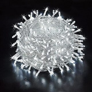                       DAYBETTER White 15M String Light, Rice Light, Diwali Decorative Ladi Light Pack of 1                                              