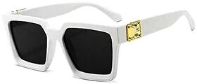 29k White Rectangular Chip Sunglasses Indian