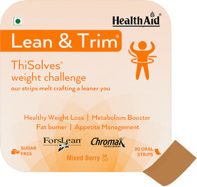 HealthAid I Lean  Tirm I Thi Solves I 30 Oral Strips