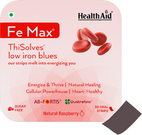 HealthAid I Fe Max I Thi Solves I 30 Oral Strips