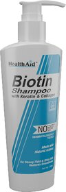 HealthAid I Biotin Shampoo with Keratin I Collagen 200 ml