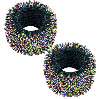 DAYBETTER Multicolor 50M String Light, Rice Light, Diwali Decorative Ladi Light Pack of 2 DAYBETTER Multicolor 50M String Light, Rice Light, Diwali Decorative Ladi Light Pack of 2