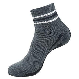                       Fidato Men Ankle Length Socks-Pack of 1 Assorted FDMS01                                              