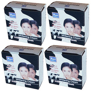                       Yoko Milk Extract Whitening Cream -4gm Pack Of 4                                              