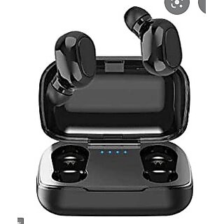 TWS-L21 True Wireless Earbuds with Charging Case, 16 Hours Battery, Titanium Black, Sweat Proof123clone TWS-L21 True Wireless Earbuds with Charging Case, 16 Hours Battery, Titanium Black, Sweat Proof123clone