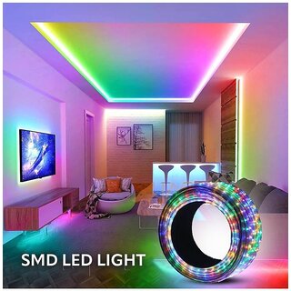 DAYBETTER PVC 15 Meter LED Rope Light Pipe Light Strip Multi - Pack of 1 DAYBETTER PVC 15 Meter LED Rope Light Pipe Light Strip Multi - Pack of 1