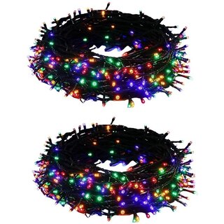                       DAYBETTER Multicolor 40M Decorative Ladi, Rice, String Led Light Pixel ( Pack of 2 )                                              