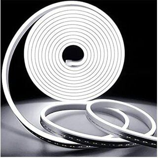DAYBETTER Neon Led Strip Light 5 Meter For Decoration White Color- Pack of 1 DAYBETTER Neon Led Strip Light 5 Meter For Decoration White Color- Pack of 1