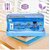 Kaash Bazar Box Case with Pencil, Eraser, Sharpener Stationery Set Space Themed Double Layer Pencil Case for Kids