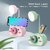Kaash Pink Cartoon Pig LED Table Lamps with Pencil Sharpener Pen Holder Stand Kids Study Desk Stationery Organizer Kids