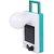 DAYBETTER Rechargeable with Solar Panel 12 Watt Bright White Light LED Emergency Light