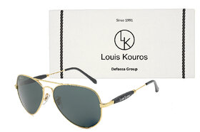 Louis Kouros Airomade Pilot Black-Gold