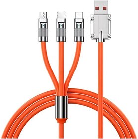 Digimate Orange 5 A Multi Pin Cable 1.2 Meter