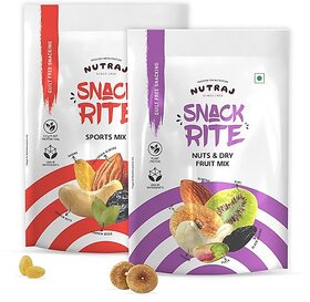 Nutraj Snackrite Dry Fruits Combo Pack of 2