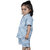Kid Kupboard Cotton Baby Boys Shirt and Short Set, Light Blue, Half-Sleeves, 3-4 Years KIDS6516