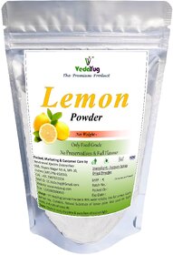 VY VedaYug Lemon Powder, 100g  All Natural Spray Dried  100 Water Soluble  Best for Flavoring, Cooking  Juice (100g)