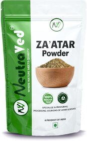 NeutraVed Zaatar Powder - Middle Eastern Spice Blend - 100g