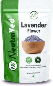 NeutraVed Lavender Flowers Tea and Baking Bath 50g