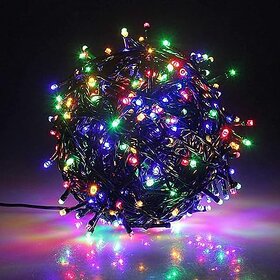 DAYBETTER Multicolor 40M String Light, Rice Light, Diwali Decorative Ladi Light Pack of 2