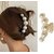 Tishna 2 piece Pearl Hair Claws Clip