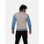 Men Beige Ribbed Golf Jacket
