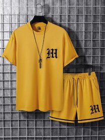 Ruggstar Polyester Mustard Color Track Suit