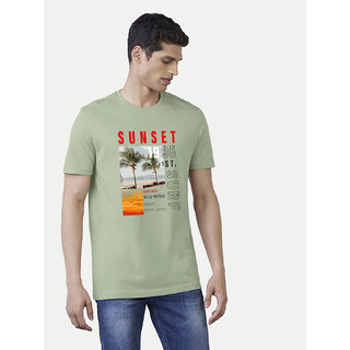                       Men Pista Digital Printed Cotton T-shirt                                              