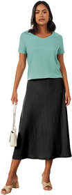 Womens Black  Skirt