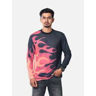 Men Black Graphic Printed Crew Neck regular Fit T-shirt Men Black Graphic Printed Crew Neck regular Fit T-shirt