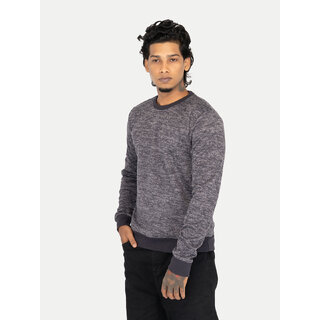 Men Dark Grey Full Sleeve T-Shirt Men Dark Grey Full Sleeve T-Shirt
