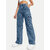 Womens Carpentry Fit Light Blue Denim Pants