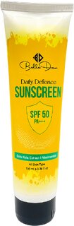 Belledew Sunscreen SPF 50 with Niacinamide 100ml, 3-D Hydration, No White Cast, Non-Sticky