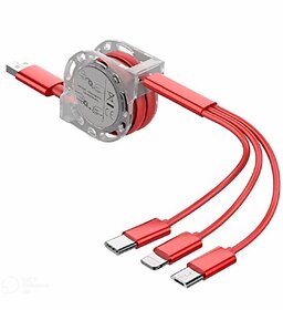 Red 3A Multi Pin Cable 1 Meter