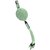 Digimate Multi Phone Charging Cable, 3 in 1 Retractable USB Charger Cable, Charging Cable Adapter with Type-C, Micro USB Port Compatible with Cell Phone Tablets (Green)