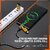 Digimate Type C 1 m Braided 4 in 1 65W Fast Charging Cable Compatible for-iPhone & Android (1 Meter) (Compatible with Apple & Android, Black, One Cable)