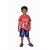 Kid Kupboard Cotton Boys T-Shirt and Short Set, Multicolor, Half-Sleeves, 5-6 Years KIDS6526