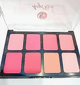 Tishna 8 color couture blush palette Beauty girl face blusher combo palette