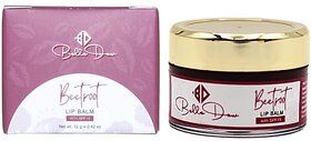 Belledew Lip Balm with SPF, Beetroot Extracts, Vitamin E, Avocado Oil, Hydrates Dry Chapped Lips/Best for both women and men/ 12gms