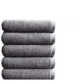 STATUS Stone Grey Towel-Pack of 1