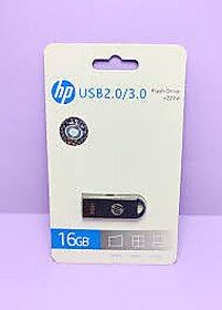 HP V220W USB 2.0 Pen Drive (16 GB, Black Silver)