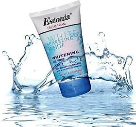 Whitening 5 IN 1 Oil Free Face Wash For All Skin Types,130g (Blue)