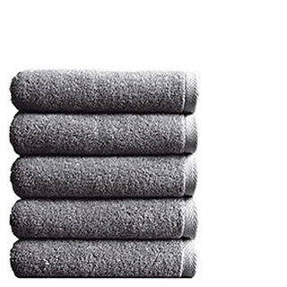 STATUS Stone Grey Towel-Pack of 1