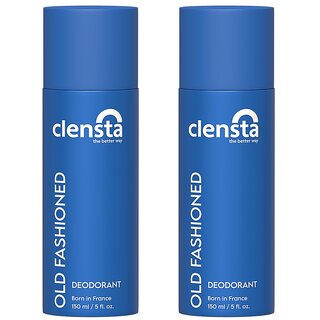                       Clensta Body Spray Old Fashioned with Red Aloe Vera Extract For Long Lasting Perfume  All-Day Freshness For Men  Women                                              