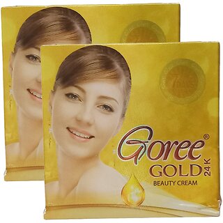 Goree Gold 24K Beauty Cream 30gm Pack Of 2 Goree Gold 24K Beauty Cream 30gm Pack Of 2